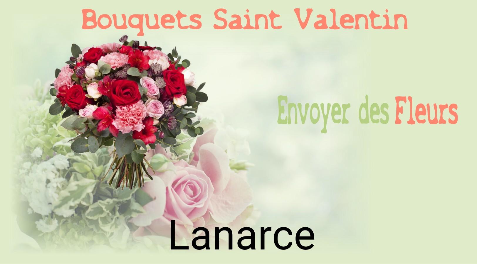 Roses de Saint-Valentin livrées à Lanarce